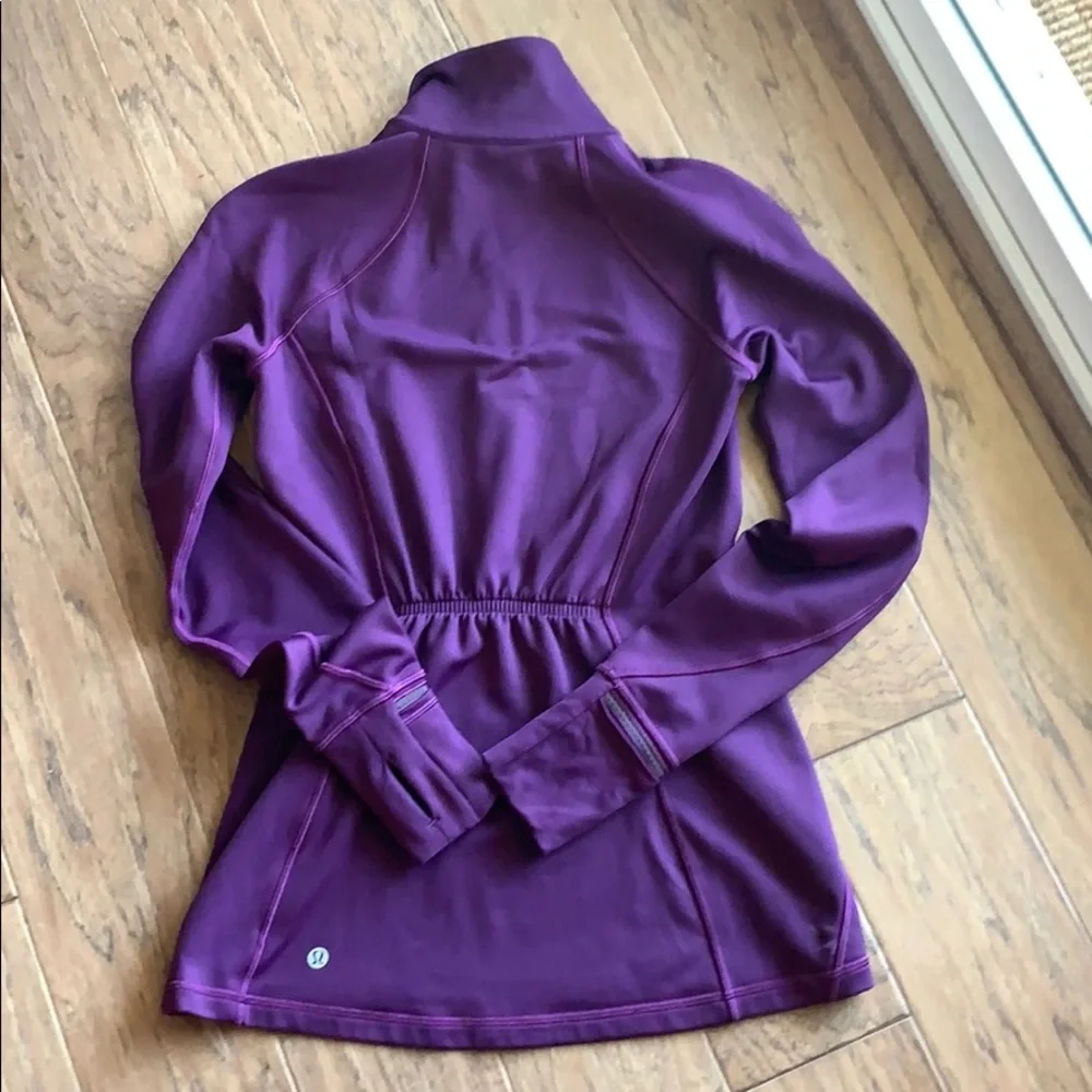 Lululemon first mile half zip running top